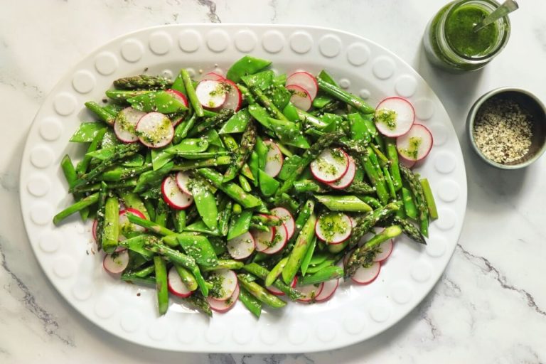 Step 3 - Sautéed Asparagus and Snow Peas