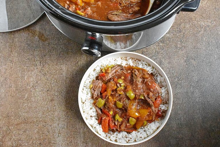 Step 5 - Slow-Cooker Shredded Steak