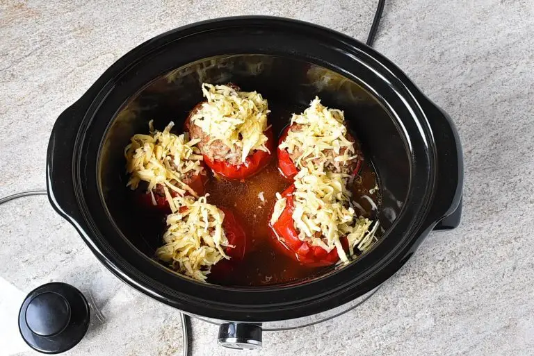 Step 6 - Slow-Cooker Stuffed Peppers