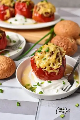 Slow-Cooker Stuffed Peppers