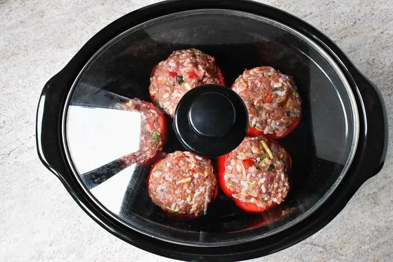 Step 5 - Slow-Cooker Stuffed Peppers