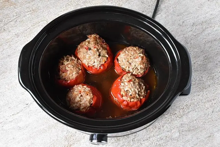 Step 5 - Slow-Cooker Stuffed Peppers