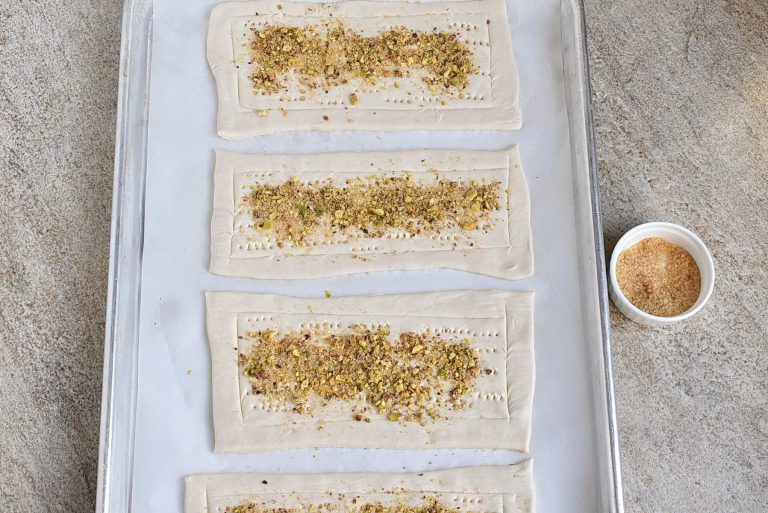 Step 5 - Apricot and Pistachios Tart