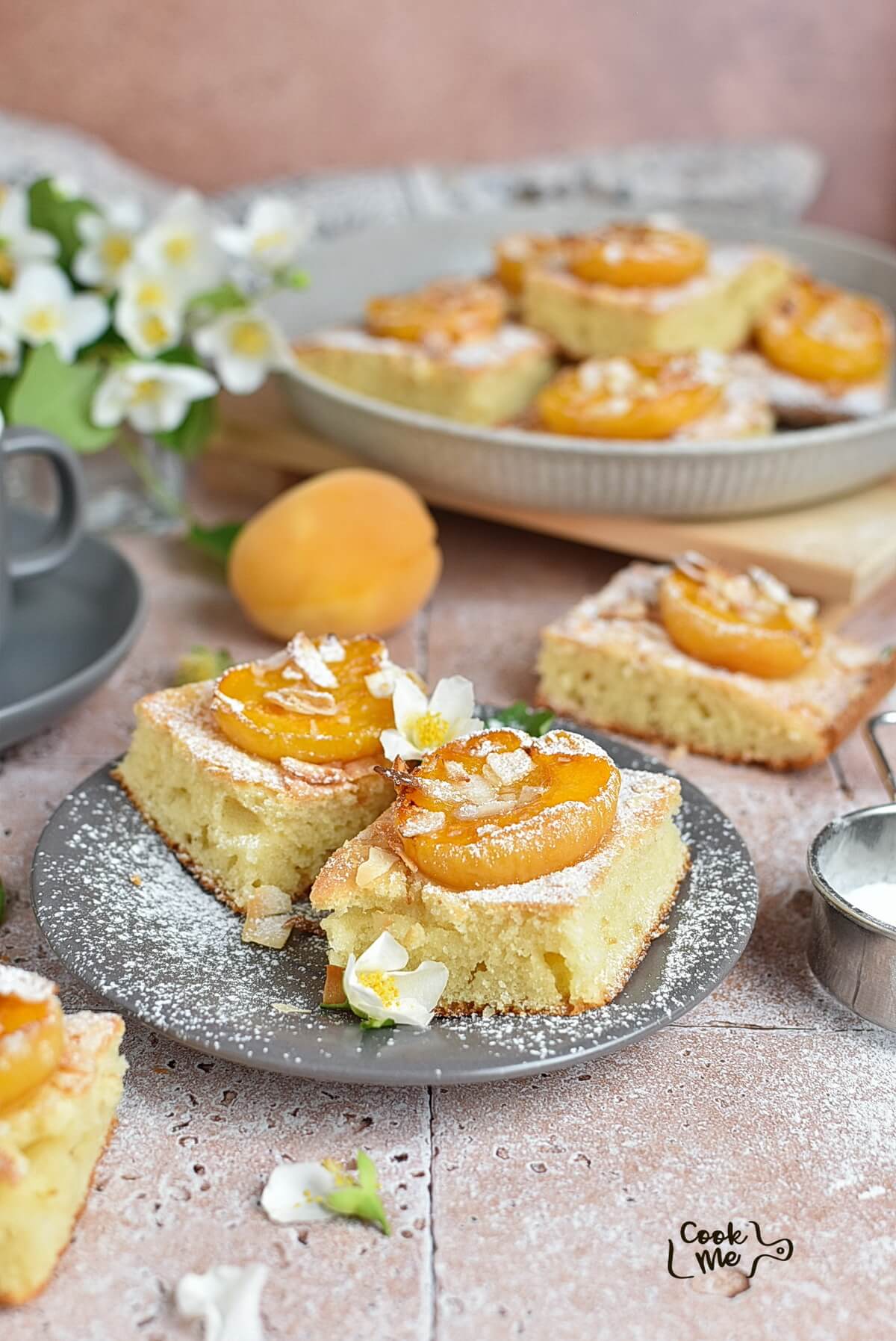 Apricot Slice Recipe - COOK.ME