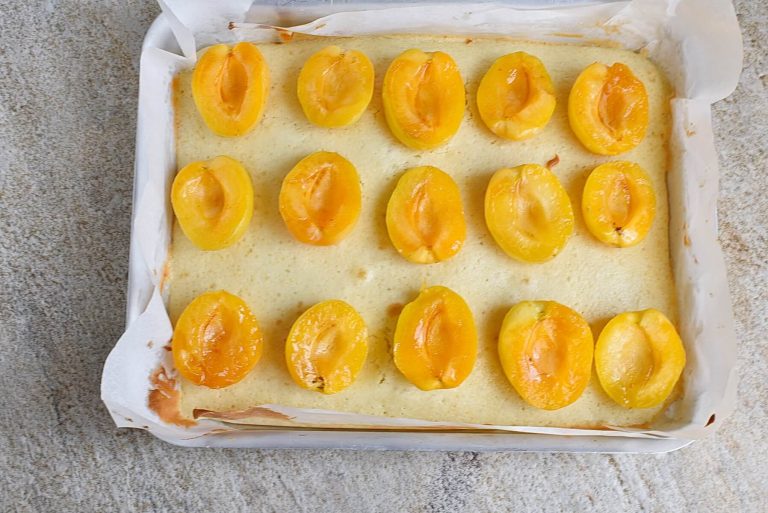Step 9 - Apricot Slice