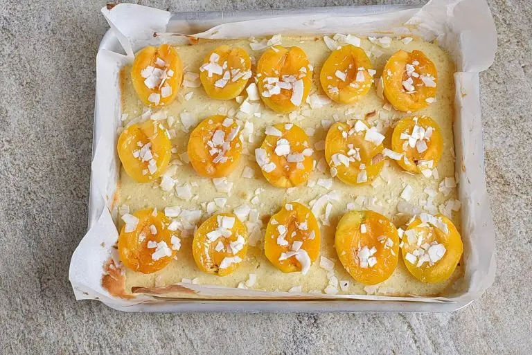 Step 9 - Apricot Slice