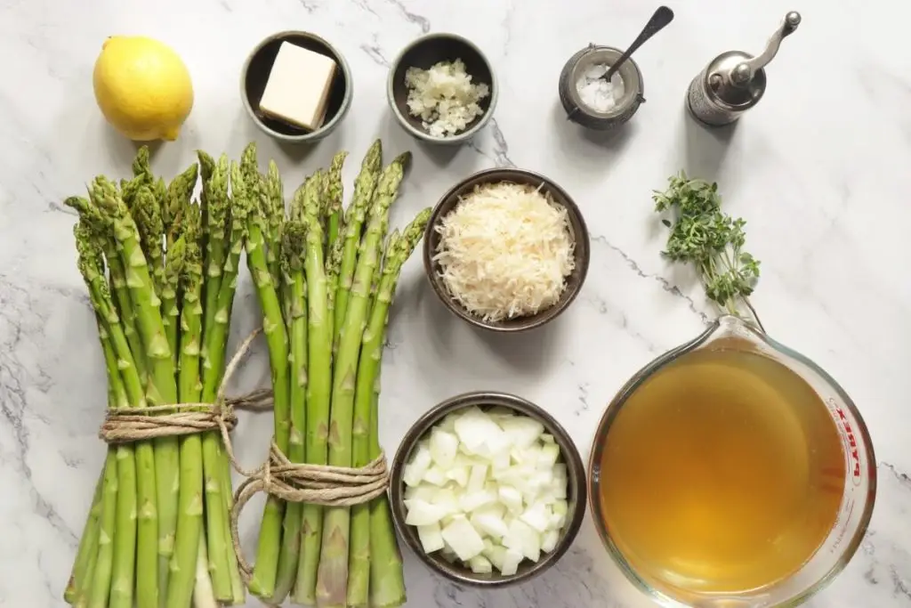 Ingredients for Asparagus Soup