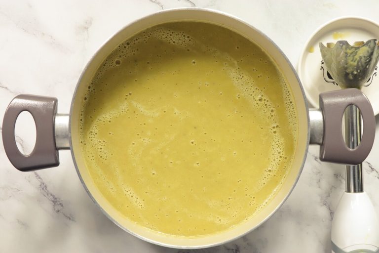 Step 7 - Asparagus Soup