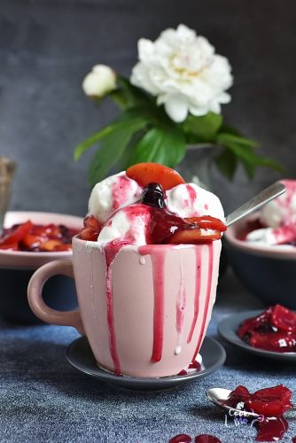 Berry-Cherry Peach Sauce