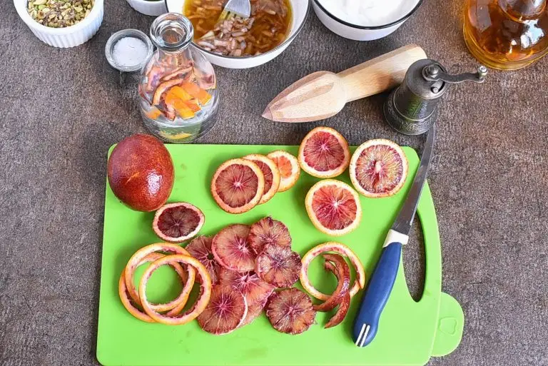 Step 5 - Blood Orange and Roasted Beet Salad