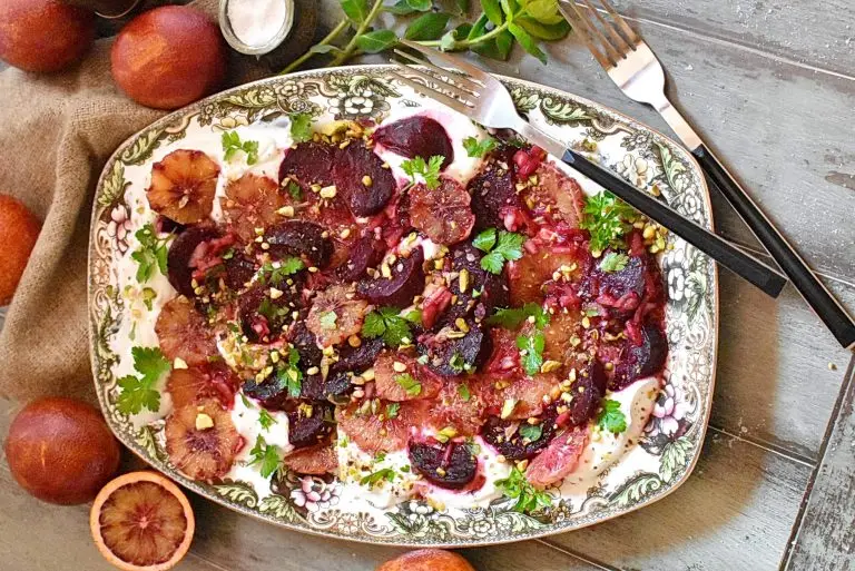 Step 10 - Blood Orange and Roasted Beet Salad