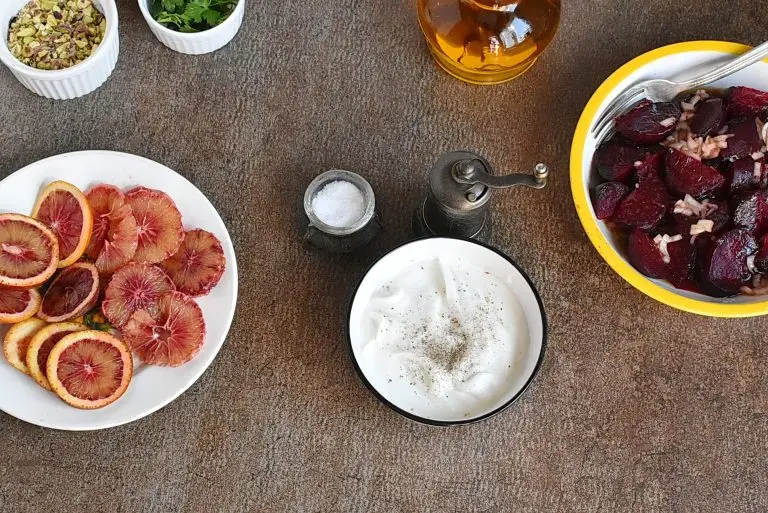 Step 7 - Blood Orange and Roasted Beet Salad