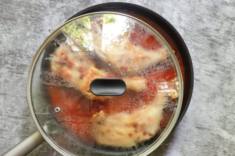 Step 9 - Chicken with Red Peppers and Tomatoes