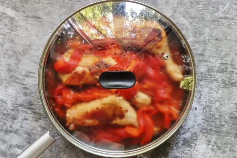 Step 13 - Chicken with Red Peppers and Tomatoes