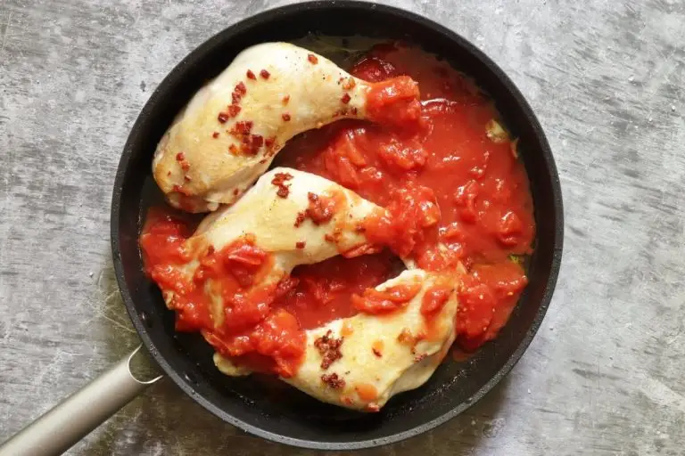 Step 7 - Chicken with Red Peppers and Tomatoes