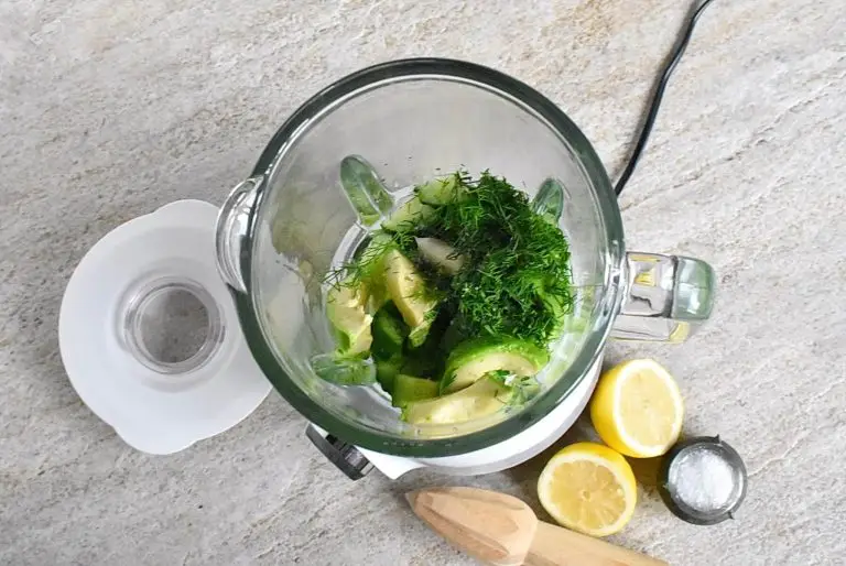 Step 3 - Chilled Avocado and Cucumber Soup