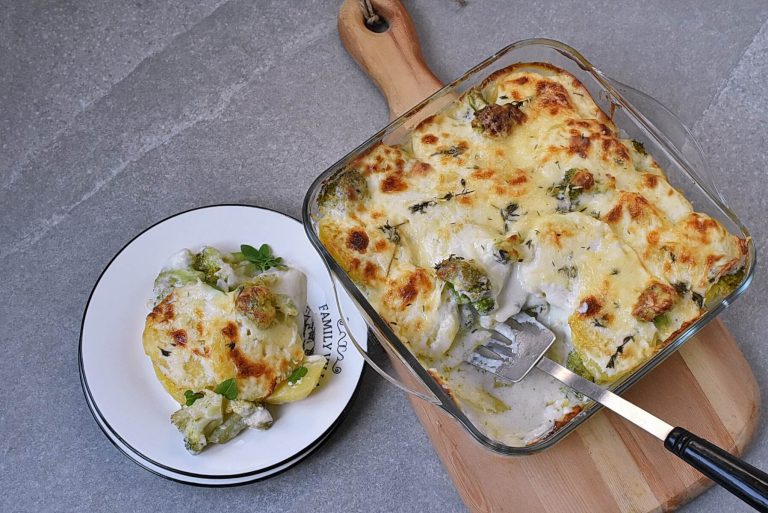Step 9 - Creamy Potato Broccoli Casserole