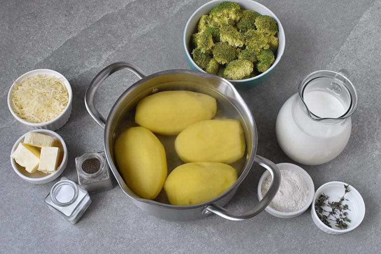Step 2 - Creamy Potato Broccoli Casserole