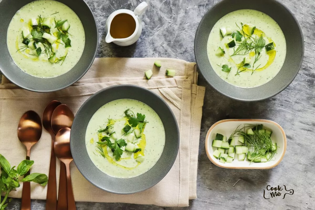 Cucumber, Yogurt and Herb Soup