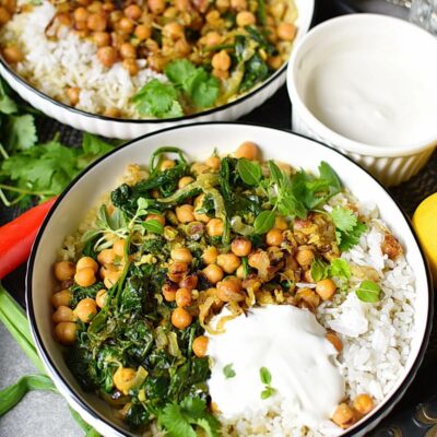 Herb and Chickpea Stew with Rice Recipes– Homemade Herb and Chickpea Stew with Rice – Easy Herb and Chickpea Stew with Rice