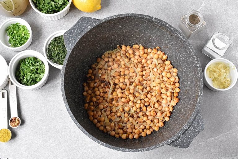 Step 2 - Herb and Chickpea Stew