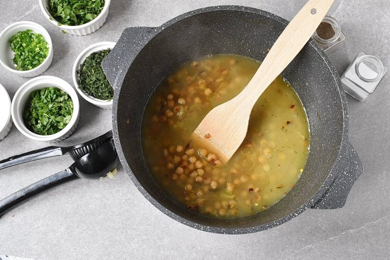 Step 5 - Herb and Chickpea Stew