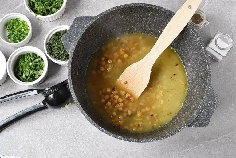 Step 5 - Herb and Chickpea Stew