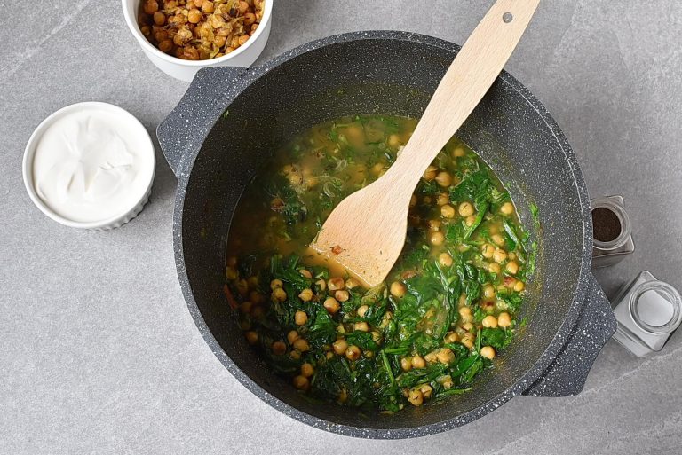 Step 7 - Herb and Chickpea Stew