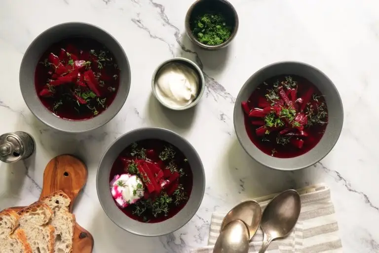 Step 6 - Polish Beet Borscht