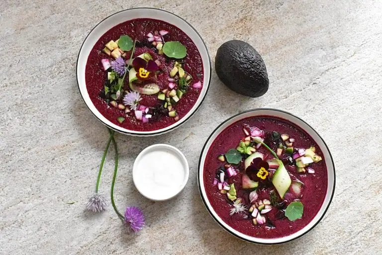 Step 8 - Simple Vegan Beet Gazpacho