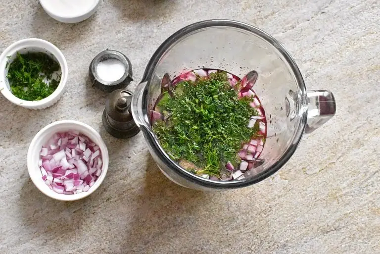 Step 4 - Simple Vegan Beet Gazpacho