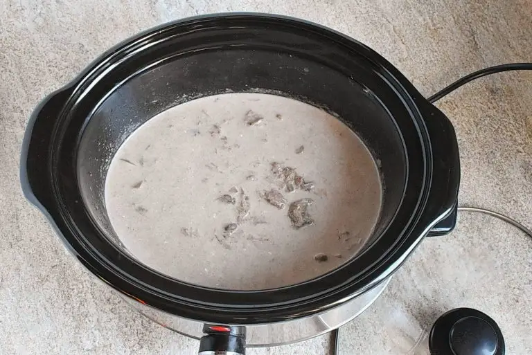 Step 6 - Slow Cooker Beef Stroganoff