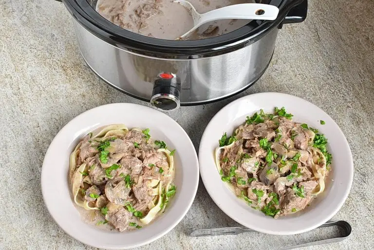 Step 7 - Slow Cooker Beef Stroganoff