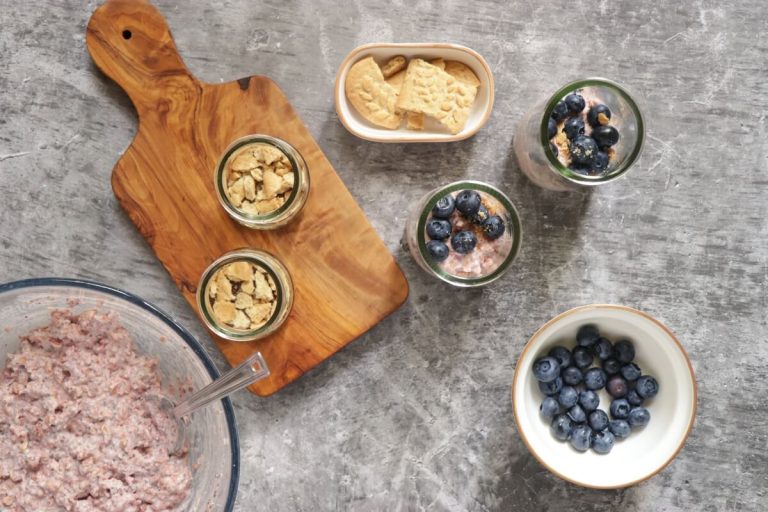 Step 6 - Berry Cheesecake Overnight Oats