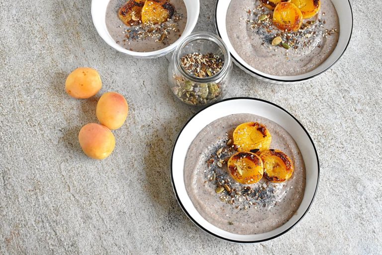 Step 5 - Charred Apricot Buckwheat Porridge