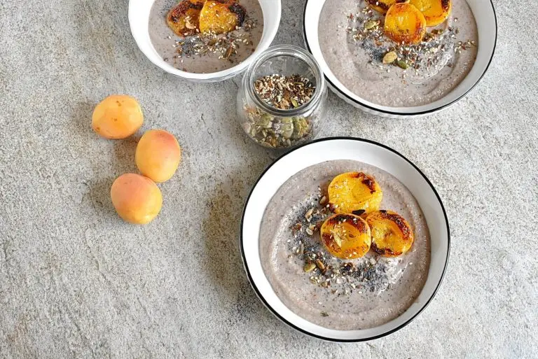 Step 5 - Charred Apricot Buckwheat Porridge