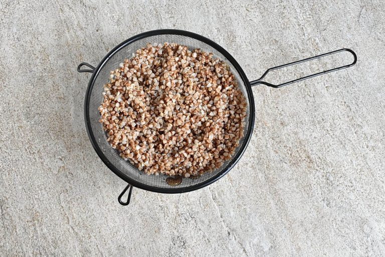 Step 2 - Charred Apricot Buckwheat Porridge