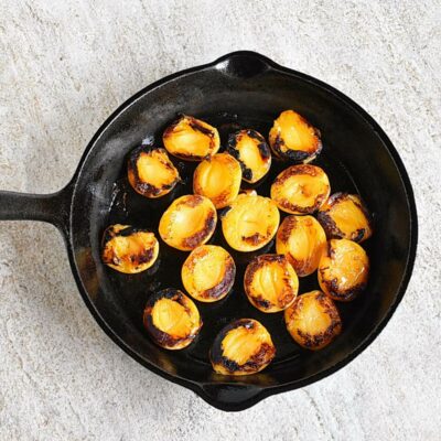 Charred Apricot Buckwheat Porridge recipe - step 3