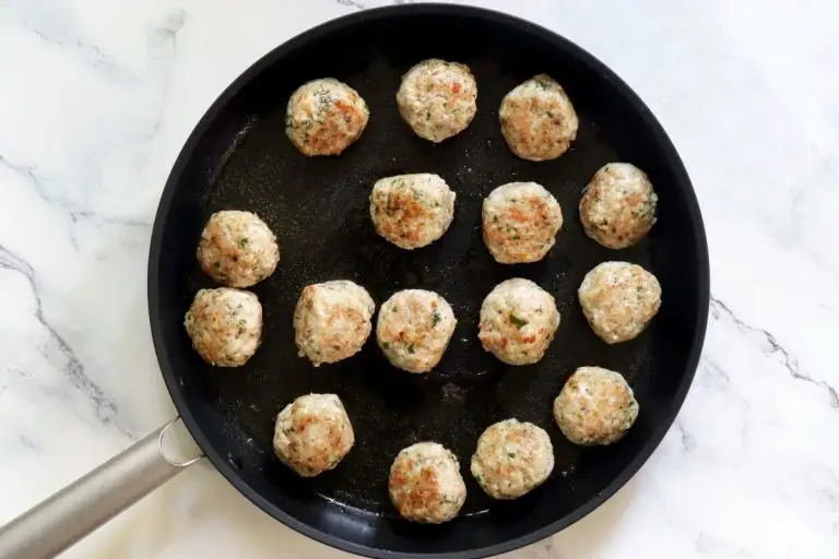 Step 3 - Chicken Meatball Pitas