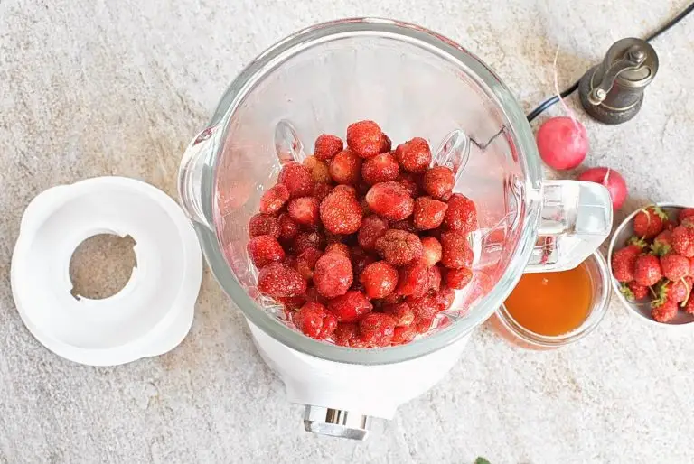 Step 1 - Chilled Strawberry Soup