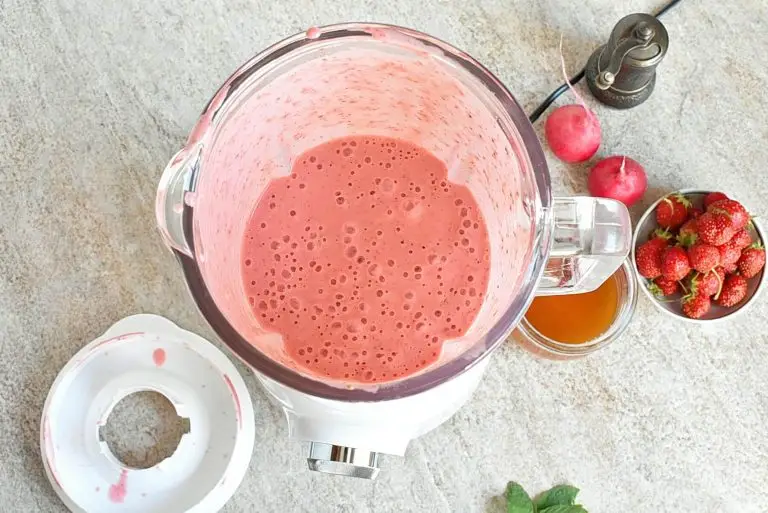 Step 2 - Chilled Strawberry Soup