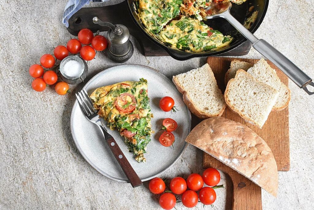 How to serve Late Summer Frittata