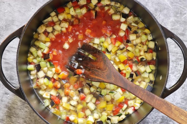 Step 4 - Mediterranean Vegetable Soup