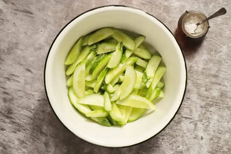 Step 2 - Nectarine and Cucumber Salad