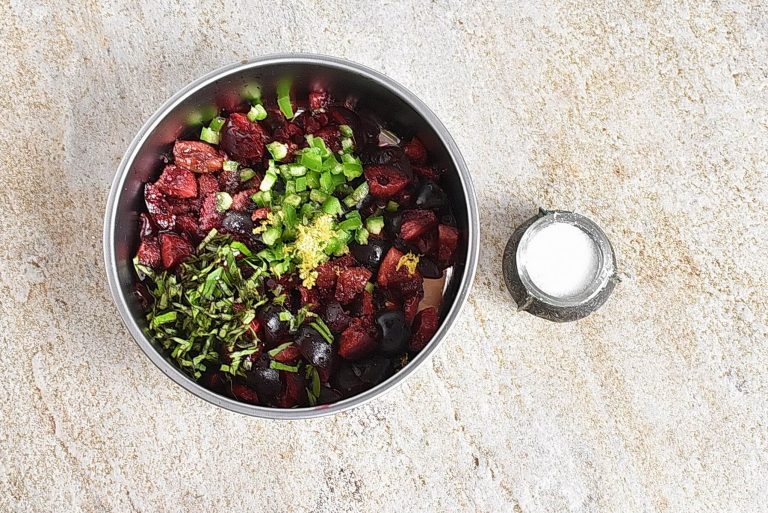 Step 1 - Northwest Cherry Salsa