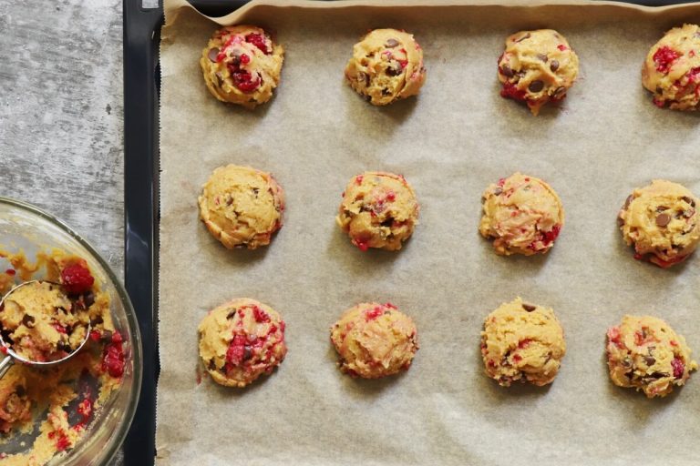 Step 8 - Raspberry Chocolate Chip Cookies