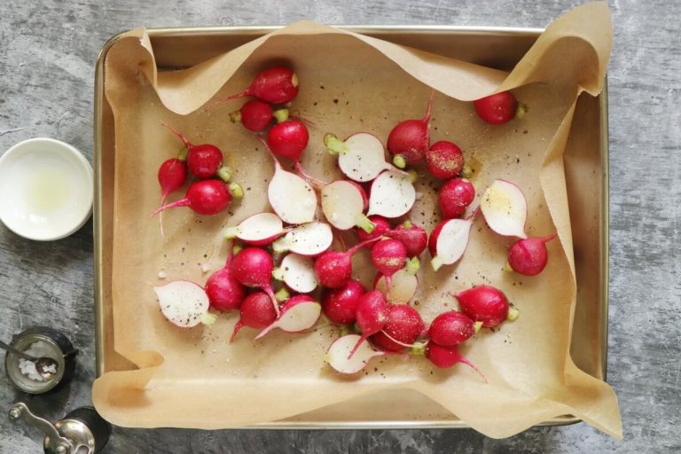 Step 2 - Roasted Radishes with Yogurt Sauce