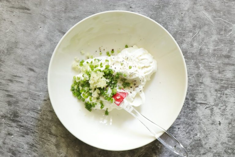 Step 4 - Roasted Radishes with Yogurt Sauce