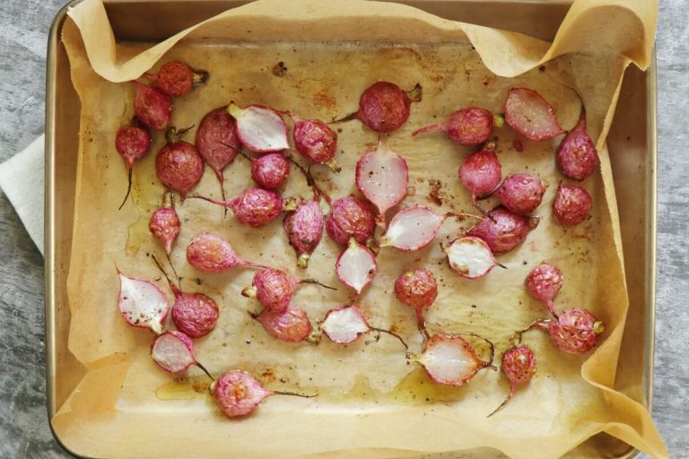 Step 3 - Roasted Radishes with Yogurt Sauce