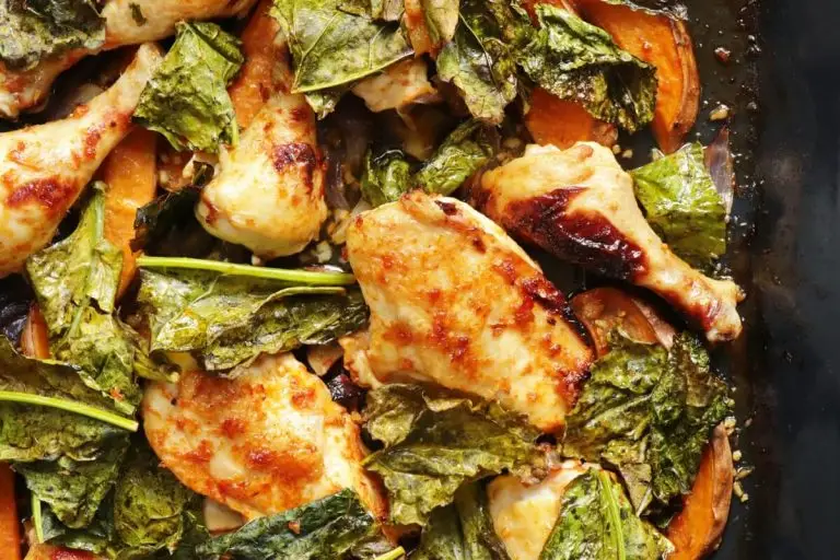 Step 7 - Sheet Pan Chicken and Sweet Potatoes